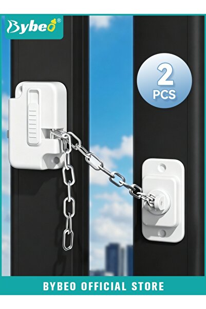 BYBEO 2PCS Baby Safety Locks, Window Restrictor Locks, Window Opening Limiter...