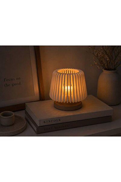 Yirmiuc Studio Tealight Mumluk Masaüstü Aydınlatma - 1 adet - 7x7,5 cm
