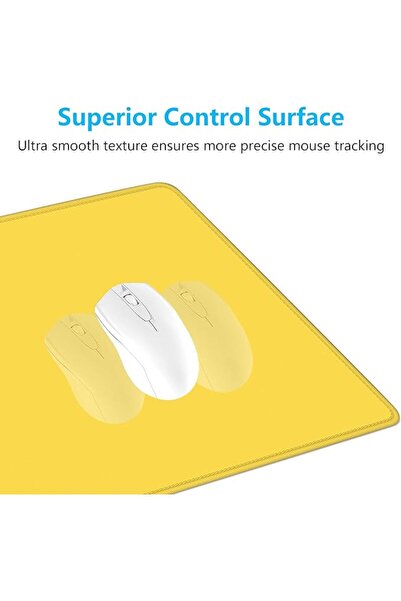 GENERAL Dapesuom Large Gaming Mouse Pad, Extended Mousepad with Stitched Edge...