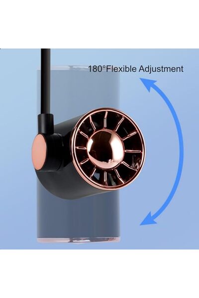 GENERAL مروحة رقبة محمولة، مروحة شخصية قابلة لإعادة الشحن عبر USB، 360 درجة °...