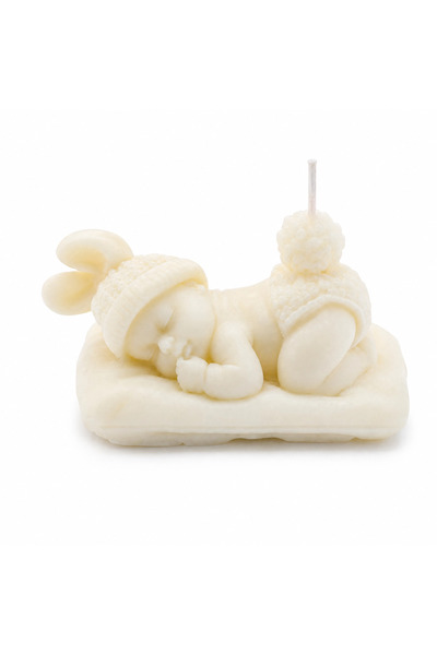 Puremelts Handmade 3D Baby Candle Favor