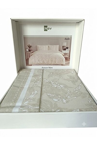 Özdilek Nev Double Duvet Cover Set - Beige-