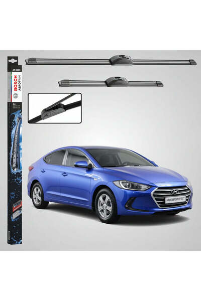 Bosch Υαλοκαθαριστήρες Hyundai Elantra VI AD 2015-2020 |   Εμπρόσθιο Σετ 650m...