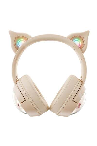 Onikuma B5 RGB Bluetooth Wireless Gaming Headset Cat Ear