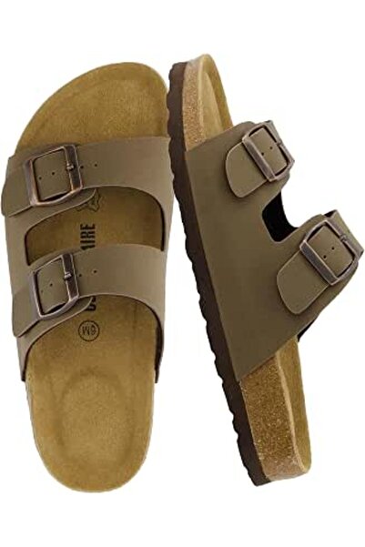 CUSHIONAIRE Women's Lane Cork footbed Sandal with +Comfort,BROWN NAPPA,9