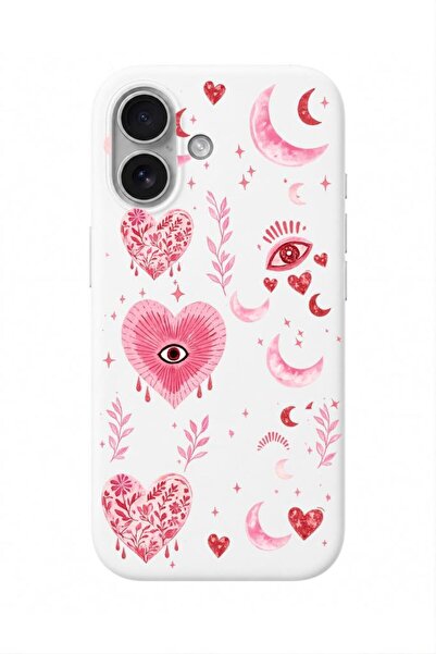 3GEN CASE iPhone 16 Uyumlu İkonik Desenler Serisi Lansman Kılıf İçi Kadife Ka...