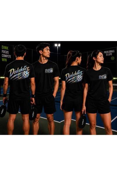 Generic Brand Dinkaholics Performance Spandex Shirt
