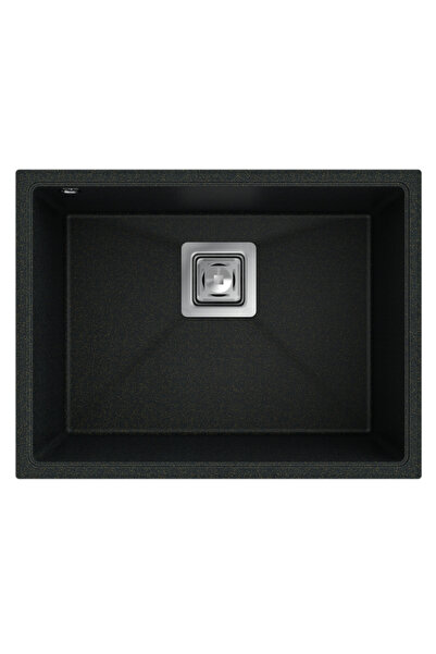 Granitan Chiuveta, Granitan, Granit, Montare sub blat, 55x42 cm, Negru