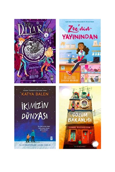 Genç Timaş 6-7 ve 8.Sınıf Okuma Seti Yedi Diyar Geçidi 4 Zoenin Yayınından İk...