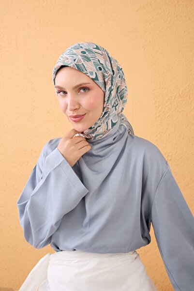 Silk Home وشاح فيلورا فينتاج بيزلي أزرق ثلجي