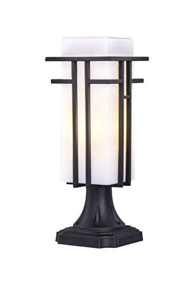 Generic Outdoor Post Light E27 Black