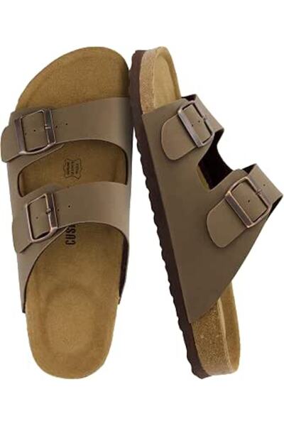 CUSHIONAIRE Lane mens Slide Sandal