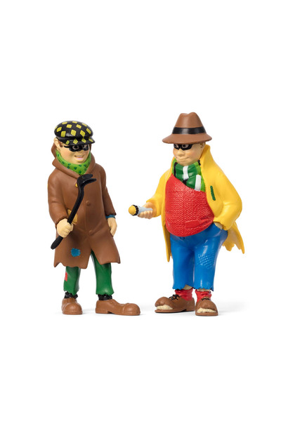 Pippi MICKI Dunder Karlsson și Blom Thief Set de figurine pentru copii Longst...