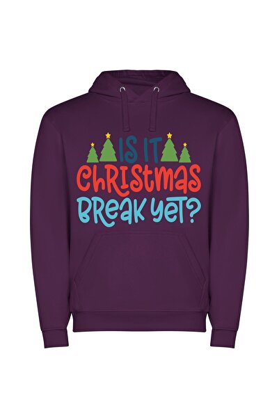 iLovePrints Festive Await: Shutterstock Inspiration Φούτερ με κουκούλα σε χρώ...