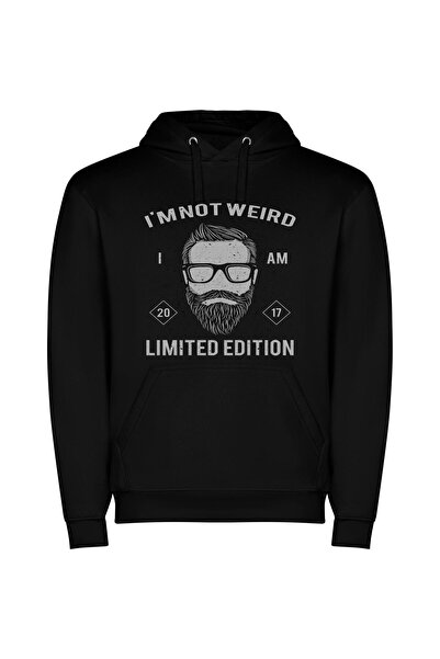 iLovePrints Unique Zoran-inspired Fashion Φούτερ με κουκούλα σε χρώμα Μαύρο