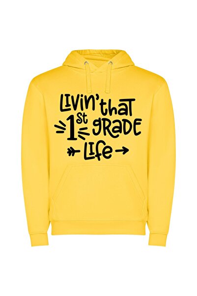 iLovePrints True-Life Grade Grind or 1st Grade SVG Art Φούτερ με κουκούλα σε ...