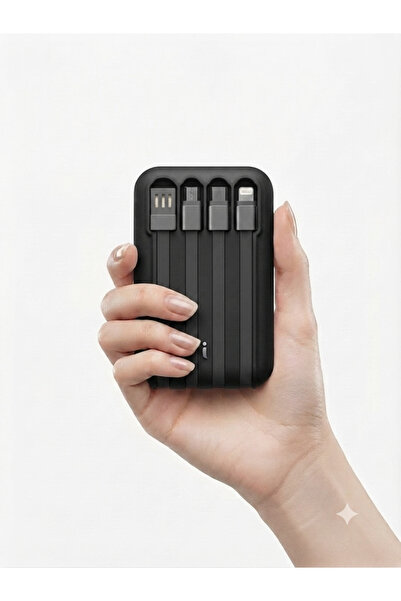 Sovawin 12000mAh Kendinden Kablolu Powerbank