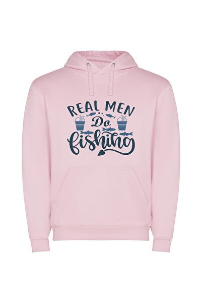 iLovePrints Macho Angler Presents: Fishmen's Reality Φούτερ με κουκούλα σε χρ...