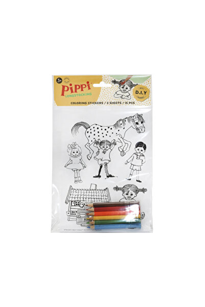 Micki Set de autocolante creative pentru jucăria copiilor Pipi Ciorapi Lungi