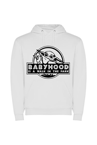 iLovePrints Babyhood in Naboo: A High-Quality Walk Φούτερ με κουκούλα σε χρώμ...