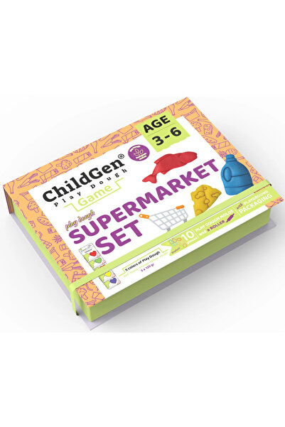 ChildGen Set Creativ SHOP, 100% play-doh și accesorii
