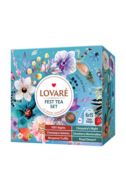 Lovare Selectie Ceai Fest Tea - 90 plicuri, 6 arome