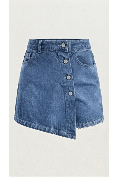 BALİNA Tasseled Denim Shorts - the Solo