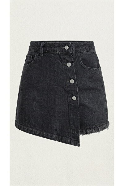 BALİNA Tasseled Denim Shorts - the Solo