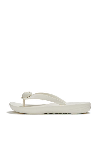 Fitflop Women's Iqushion Glossy-Button Flip-Flops