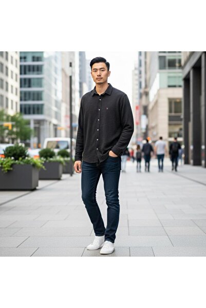 ronex Relax Fit Seasonal 100% Cotton Shirt