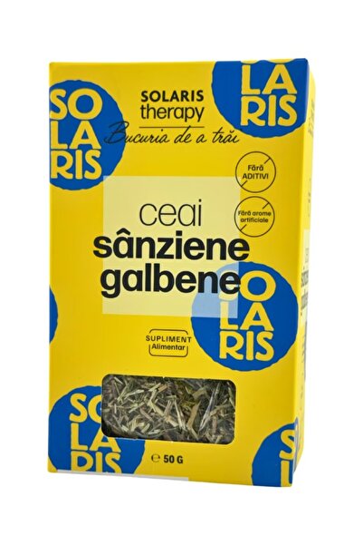 SOLARIS Ceai Sanziene Galbene, 50g, aroma plante
