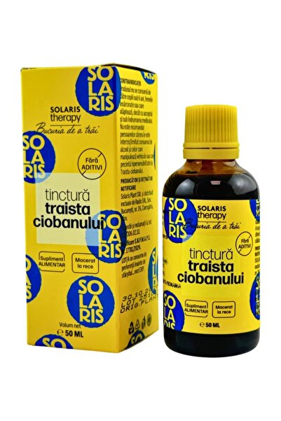 Solaris Plant Tinctura Traista Ciobanului 50ml