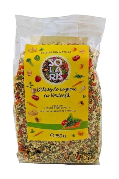 Solaris Plant Abundance of Dried Vegetables with Greens without salt, 250g