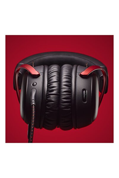 HP Casti HyperX Cloud III Over-ear Gaming cu fir USB-C + Jack 3.5mm ANC cu mi...