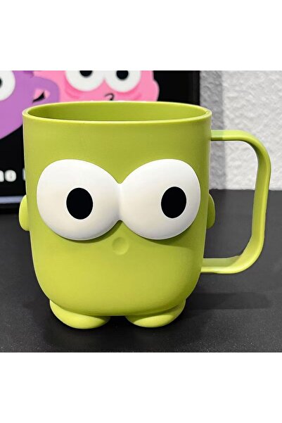 lumina shop Two Cute Big Eyes Kids Mouthwash Cup, Cartoon Children Toothbrush...