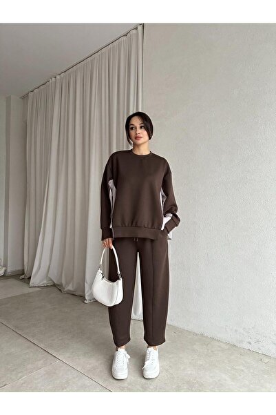 Mooi Butik Pony Set 8310 - Bitter Coffee