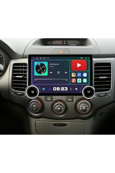 Carplayer شاشة أندرويد لسيارة كيا أوبتيما موديل 2005-2010، مع مقبضين، ذاكرة و...