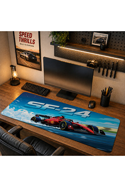 RUGRUMBA DRW1011 40x90cm Gaming Player XL Mousepad cu margini cusute, de dime...