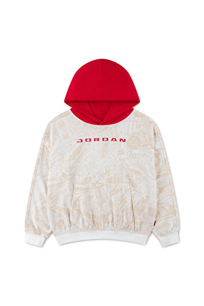 Nike Jordan Jdb Mj Brk Lsr Po Hoodie Boys' Sweatshirt 95g391-782