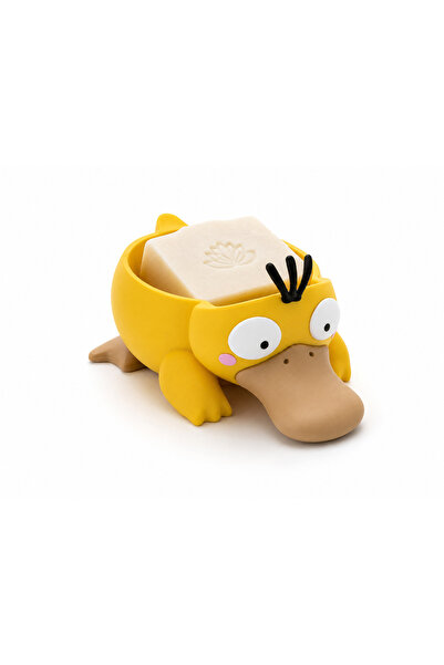 Yapı3D Large Size Cute Duck Design Soap Dish 🛁   Sink Side Soap Organizer 🚿   Decorative Soap Sta