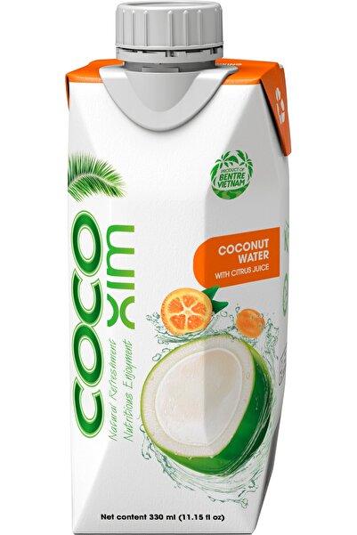 OEM Apă din nucă de cocos cu suc de citrice, 330 ml