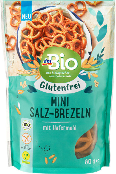 OEM Gluten-free salted pretzels, 80 g