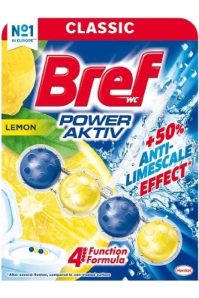 OEM Power Activ toilet air freshener Lemon, 1 pc.