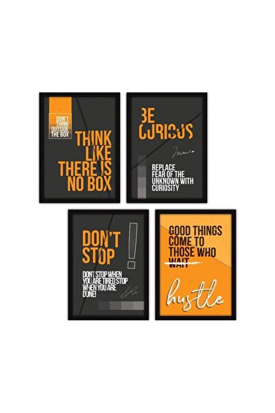 Generic Marketplace Synthetic Framed Wall Paintings Inspiring Quotes For Offi...