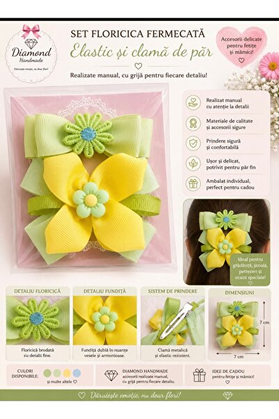 Generic Brand Set asortat pentru par clama&elastic