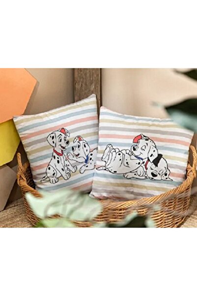 ARTUNHOME Taç 101 Dalmatian Baby Cotton 40X40 cm Throw Pillow