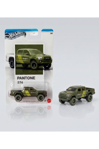 HOT WHEELS سلسلة سيلفر - تويوتا تاكوما تي آر دي برو 2020 - بانتون 574 كولابري...