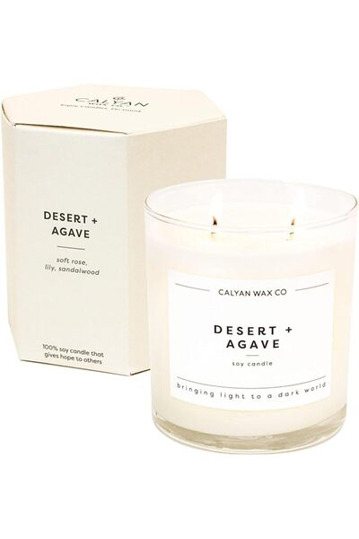 GENERAL Calyan Wax Scented Candle, Lemon & Sage Candle for The Home Scented w...
