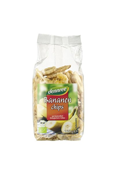 Dennree Био бананови чипс 150 г