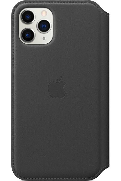 Apple Γνήσια Θήκη Leather Folio Μαύρο iPhone 11 Pro MX062ZM/A